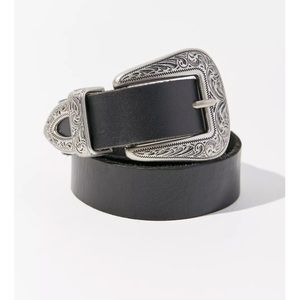 UO Ecote Metal-Tipped Leather Belt